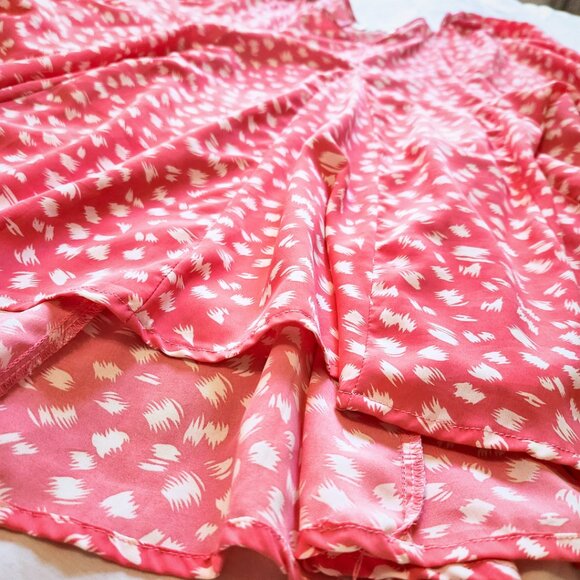 Umgee Bubblegum Pink Brushstroke Top | Fall Dopamine Aesthetic | Size 2X - Picture 4 of 7